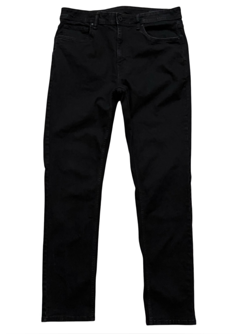 The Perfect Jean NYC Denim Jeans Mens Size 36x34 Slim Thick Fit Stretch Black